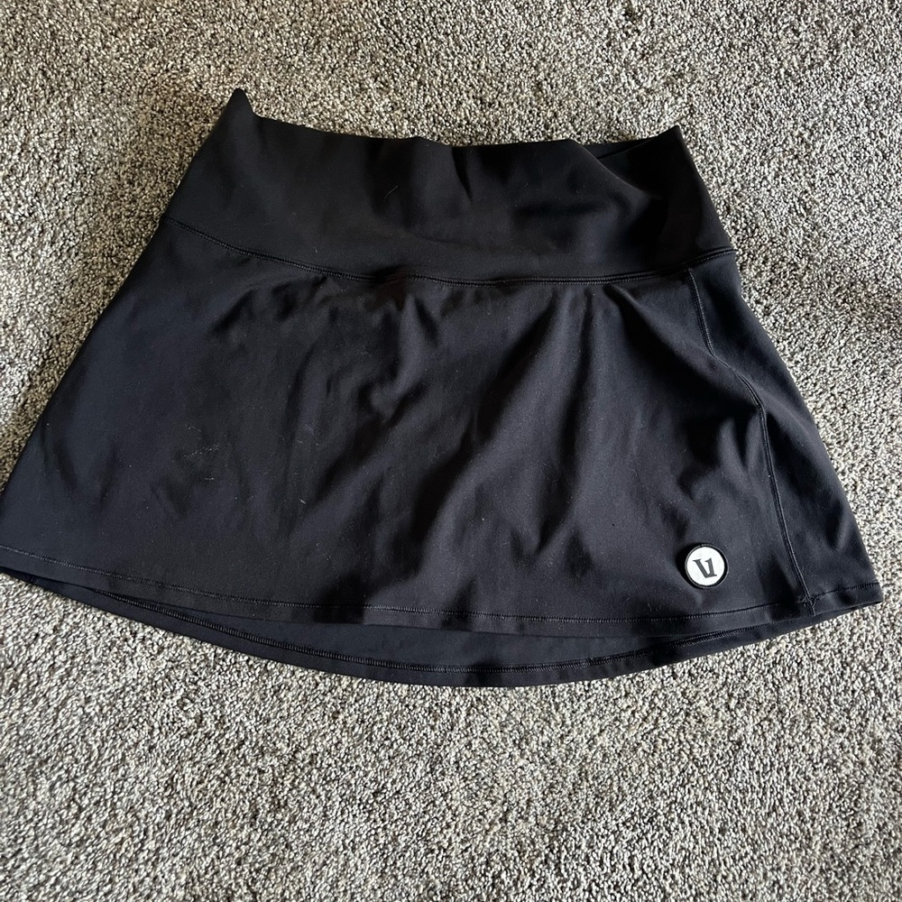 Vuori Black Skater Skirt